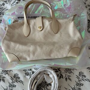 Stoney Clover Lane 03 Pochette Cream New With Tags Attached